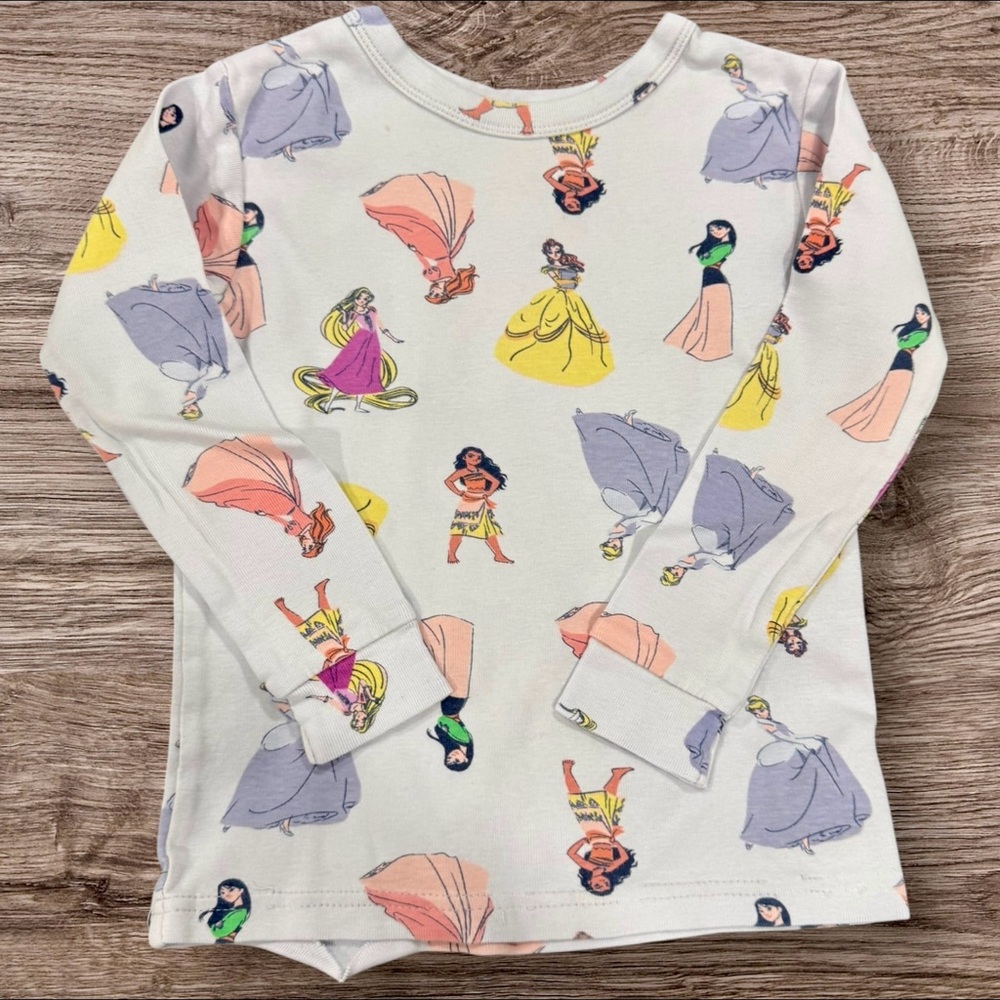 Gap Disney Organic Cotton Long Sleeve Shirt size 4T Princess